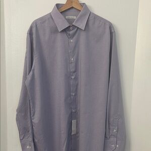 Perry Ellis Lavender Dress Shirt